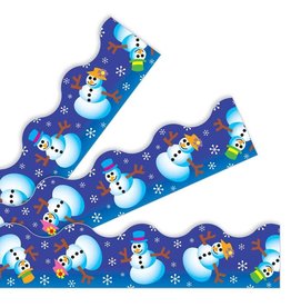 Trend Enterprises SCALLOPED  BORDERS 2¼", WINTER FUN