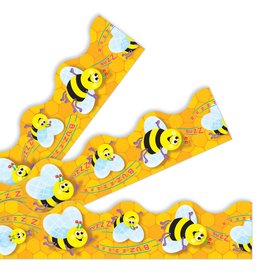 Carson-Dellosa SCALLOPED BORDER BUSY BEES - 2 1/4"x39'