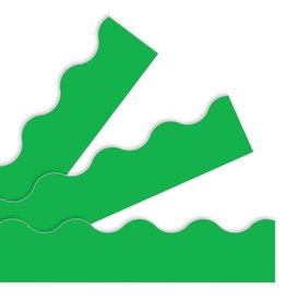 Trend Enterprises SCALLOPED BORDERS 2¼"x39',  GREEN