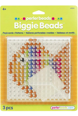 PERLER: BIGGIE  PEGBOARD CLEAR 2 PACK