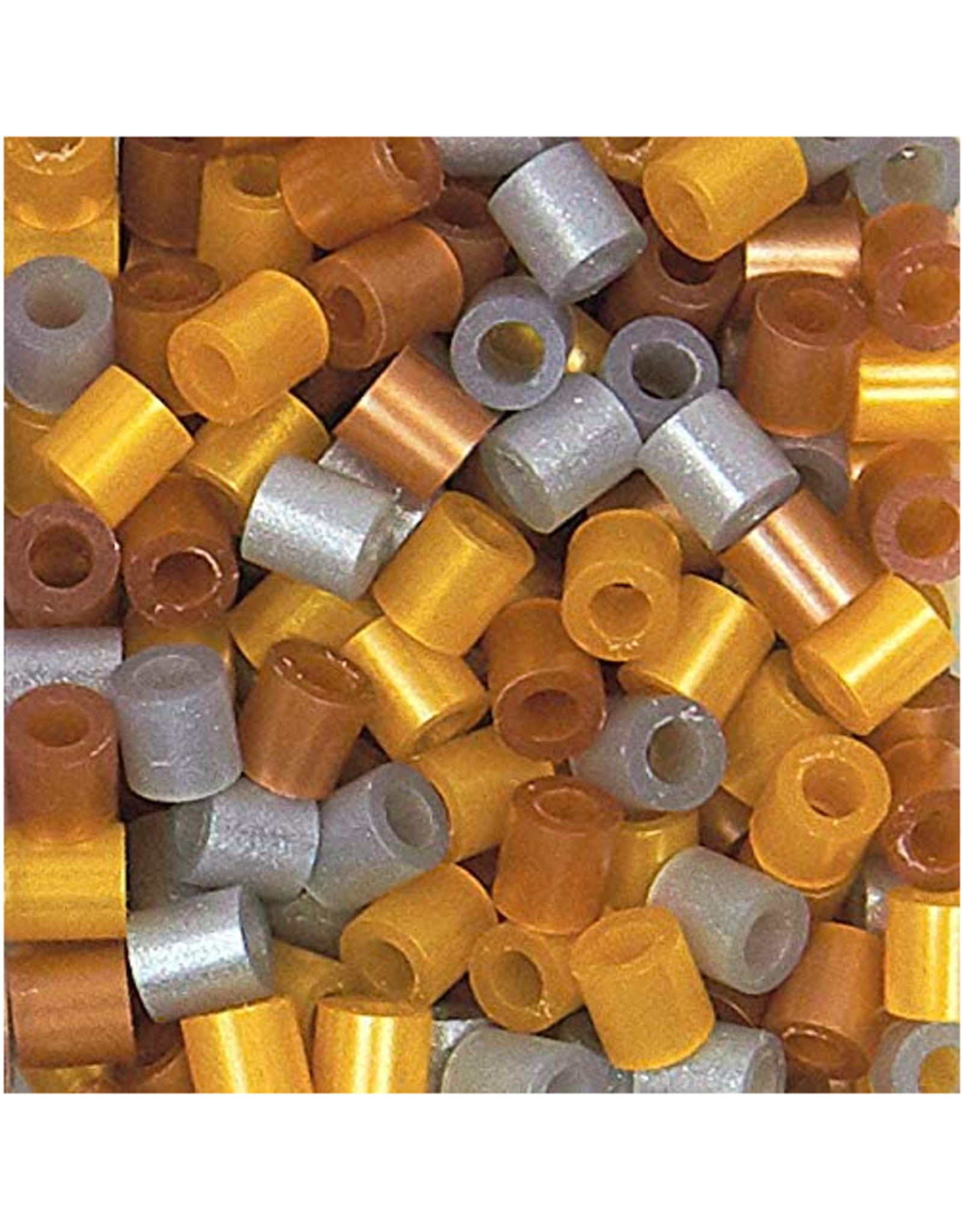 PERLER BEADS: METALLIC ASSORTED