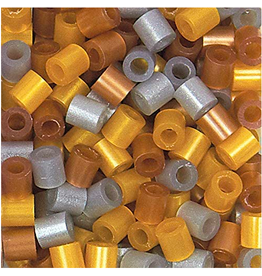 PERLER BEADS: METALLIC ASSORTED