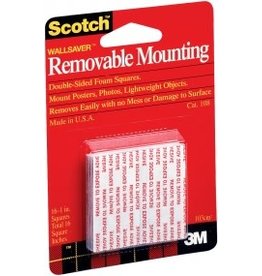 MOUNTING SQUARES: REMOVABLE
