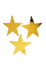 CARDBOARD - STAR - GOLD 12"