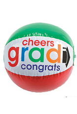 GRAD CHEERS BEACH BALL 5"