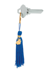 TASSEL KEYCHAIN - BLUE