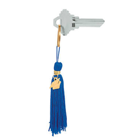 TASSEL KEYCHAIN - BLUE