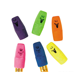 ERASER: NEON FUNNY FACE TOP ERA