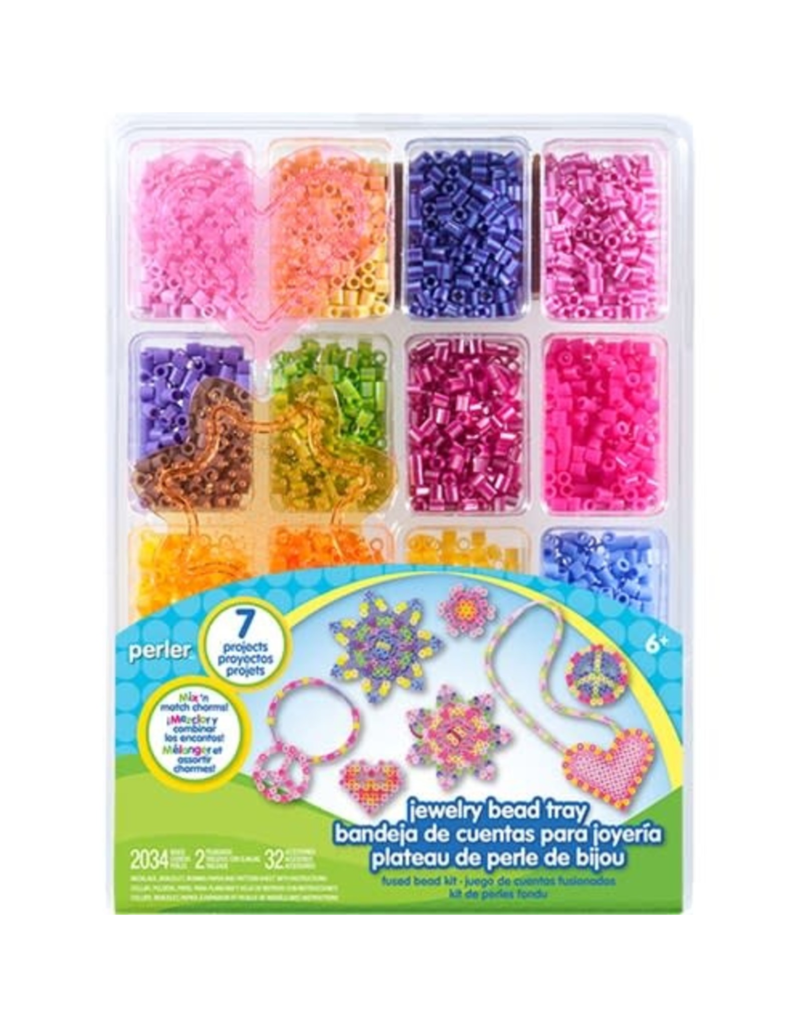 PERLER JEWLERY BEAD TRAY - Creative Kids