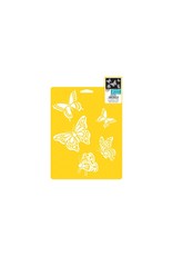 STENCIL -  BUTTERFLYS 7"X10"