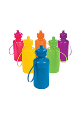 PLASTIC NEON WATER BOTTLES