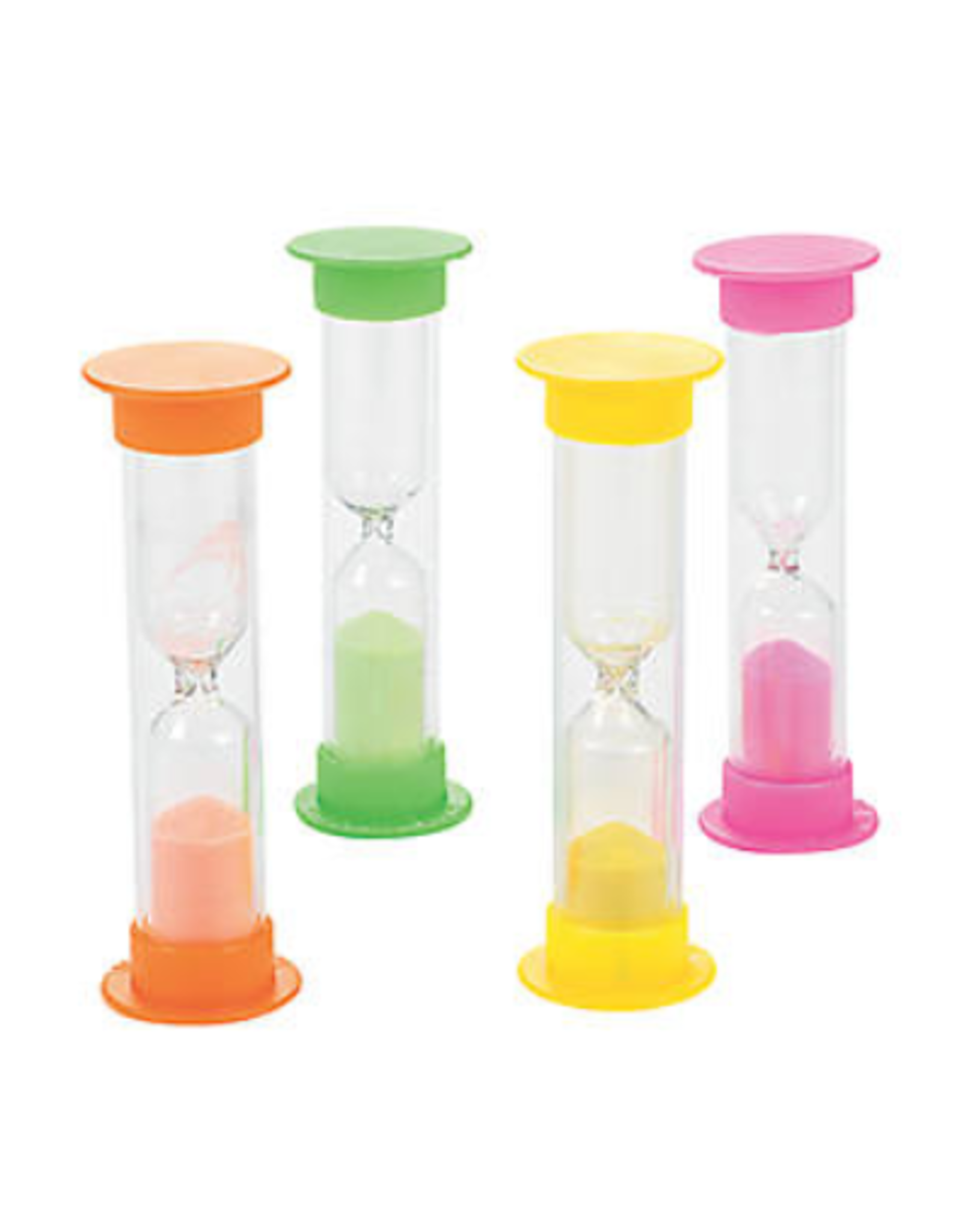 3 MINUTE TIMER WITH COLORED SAND