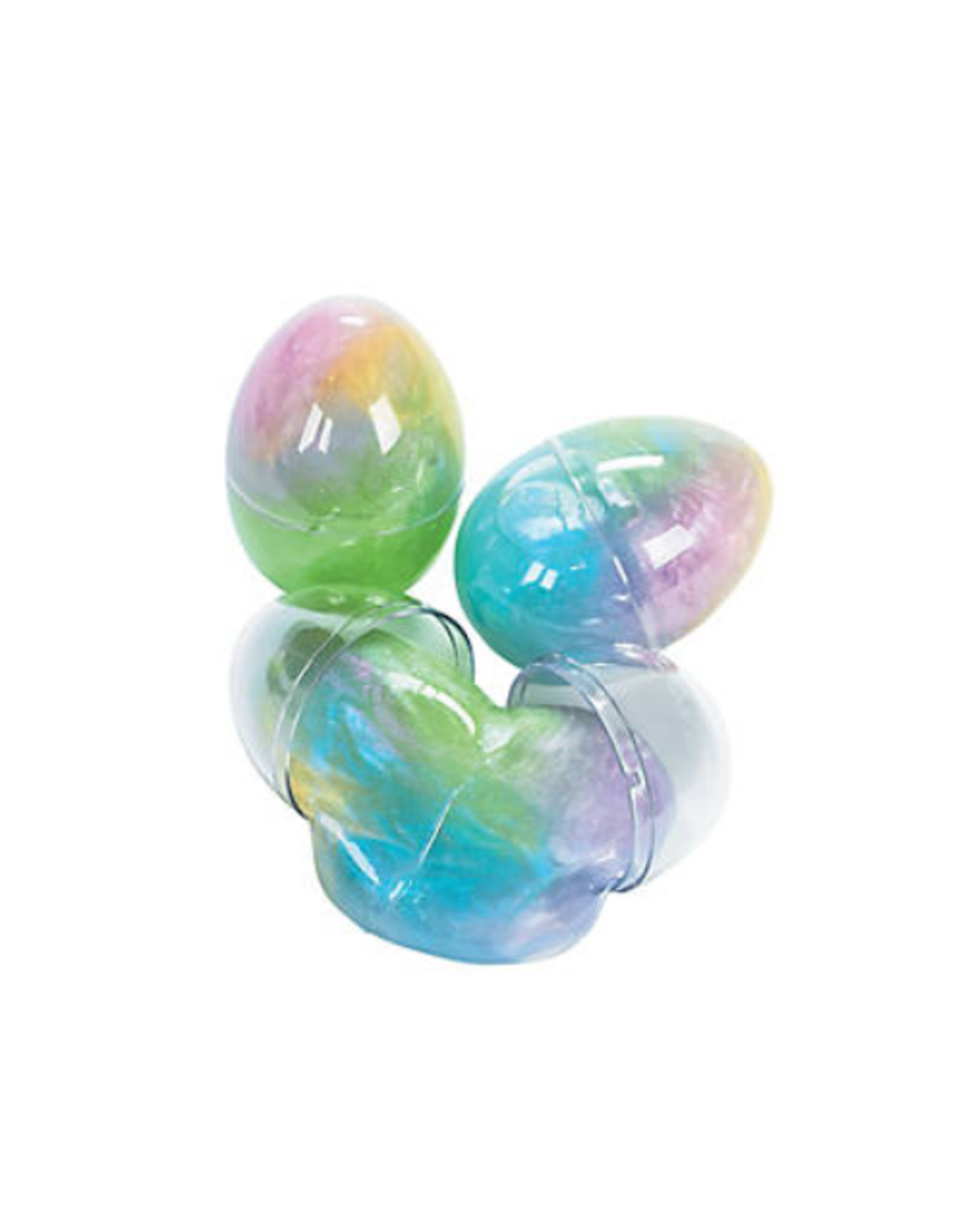 PUTTY EGG: IRIDESCENT RAINBOW 12 PACK