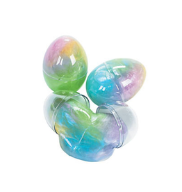PUTTY EGG: IRIDESCENT RAINBOW 12 PACK