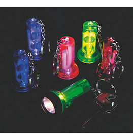 KEYCHAIN: LARGE BEAM FLASHLIGHT 12 PACK
