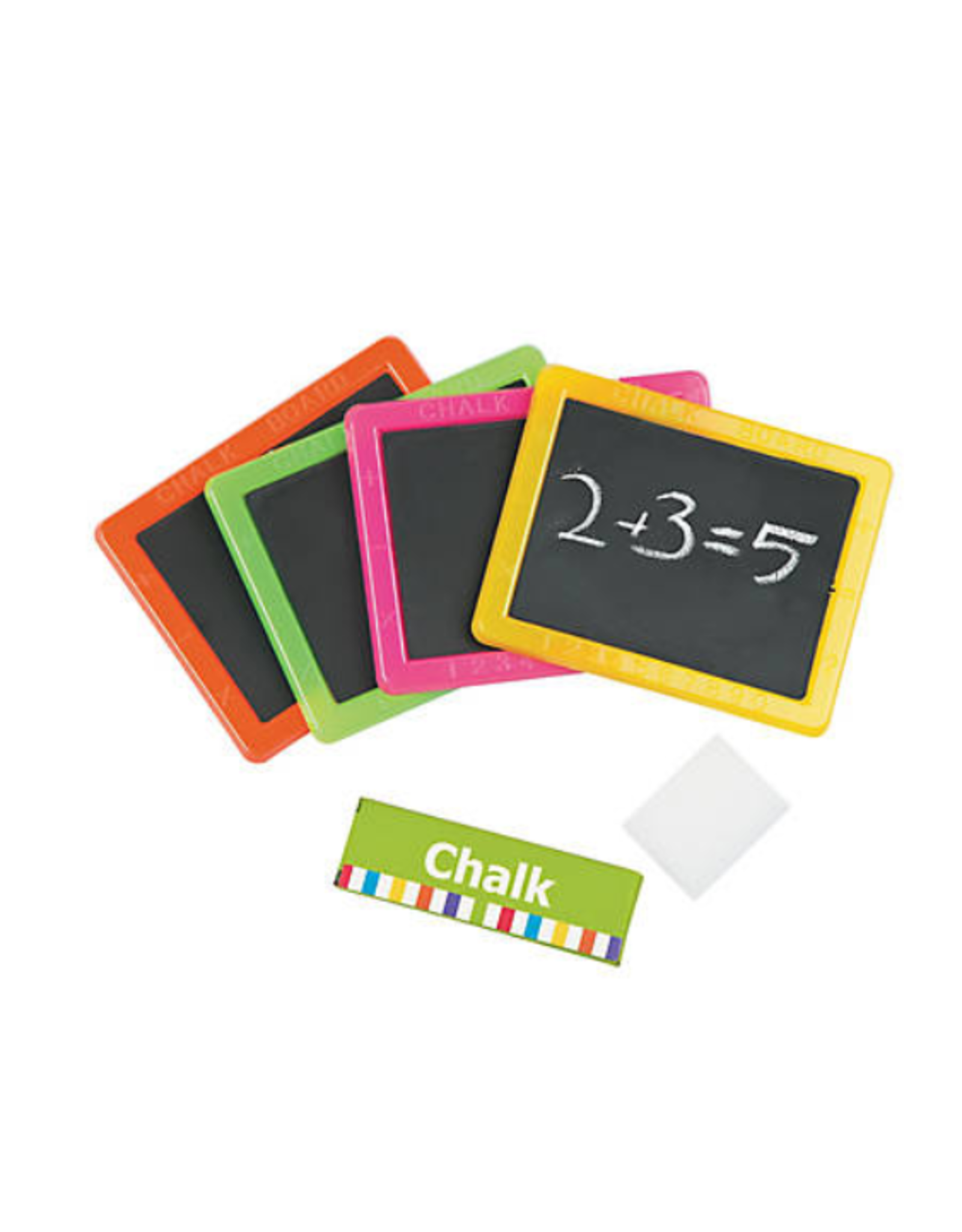 NEON CHALK BOARD SETS 12/PKG