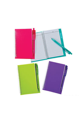 NEON NOTEBOOK & PEN SET 12PCS