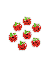 ERASER : SMILE APPLE 24/PCKG