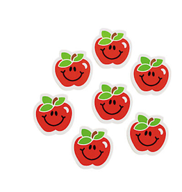 ERASER : SMILE APPLE 24 PACK