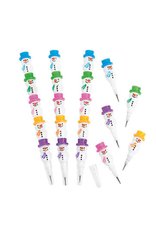 PENCIL  STACKING SNOWMAN  3 PACK