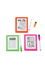DRY ERASE NEON  BOARD GAME PKG/12pcs