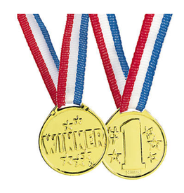 GOLD WINNER MEDAL 12 PACK