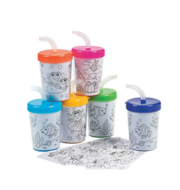COLOR YOUR OWN SIPPER CUP