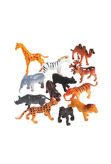 SAFARI ANIMALS - 2'' - 12 PACK