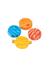 ERASERS: PLANET SHAPES 12PCS