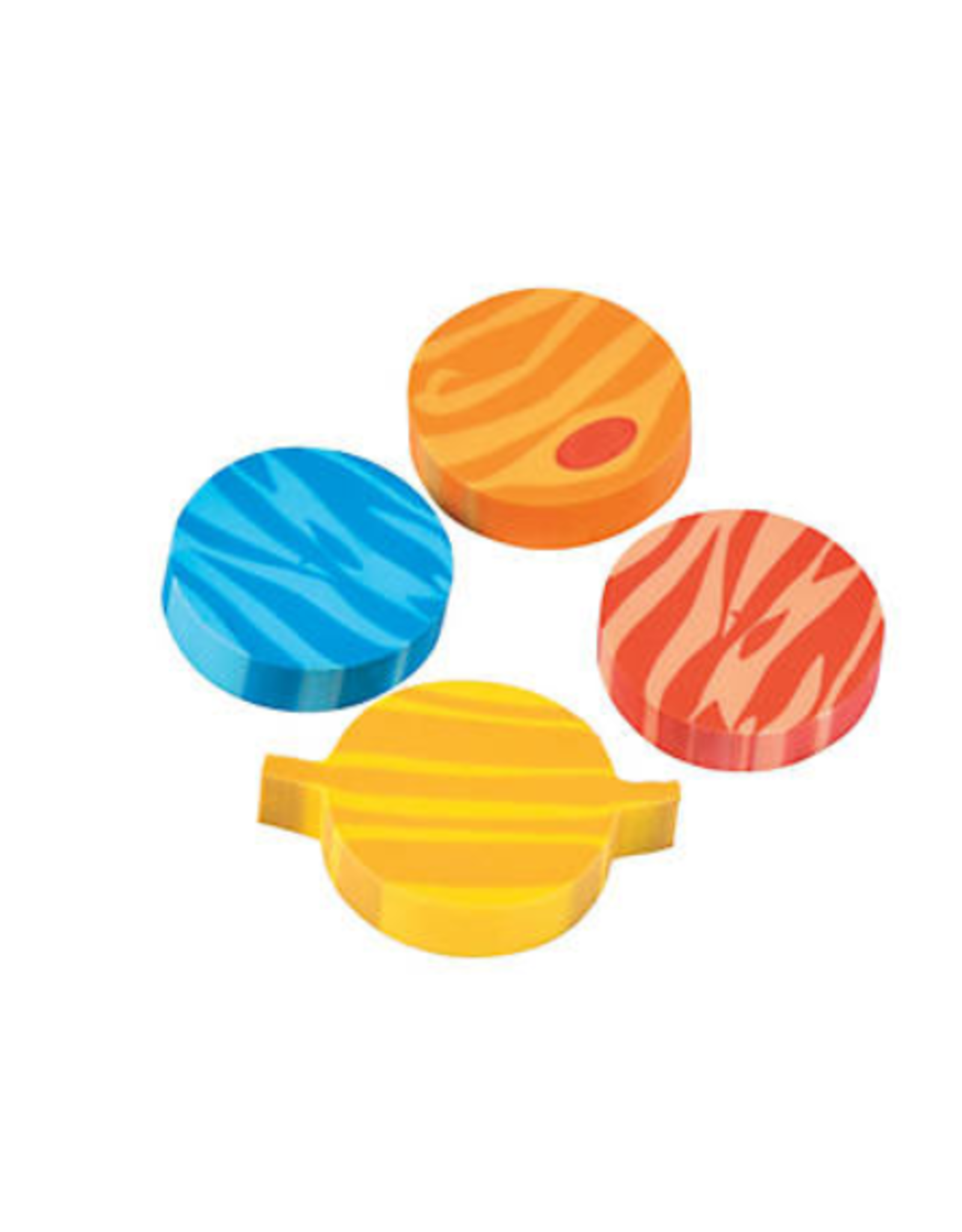 ERASERS: PLANET SHAPES 12PCS