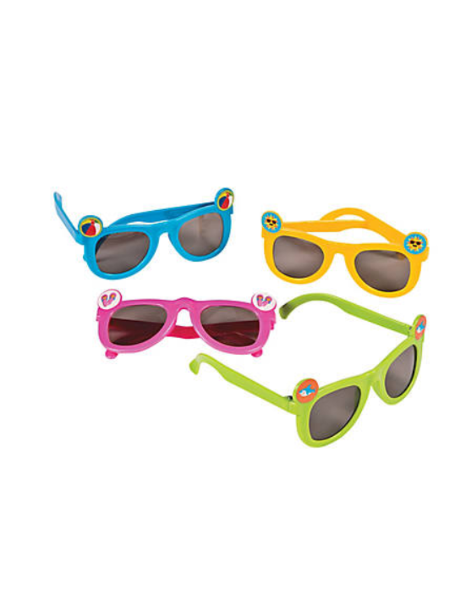 KIDS SUMMER FUN SUNGLASSES Pkg/12