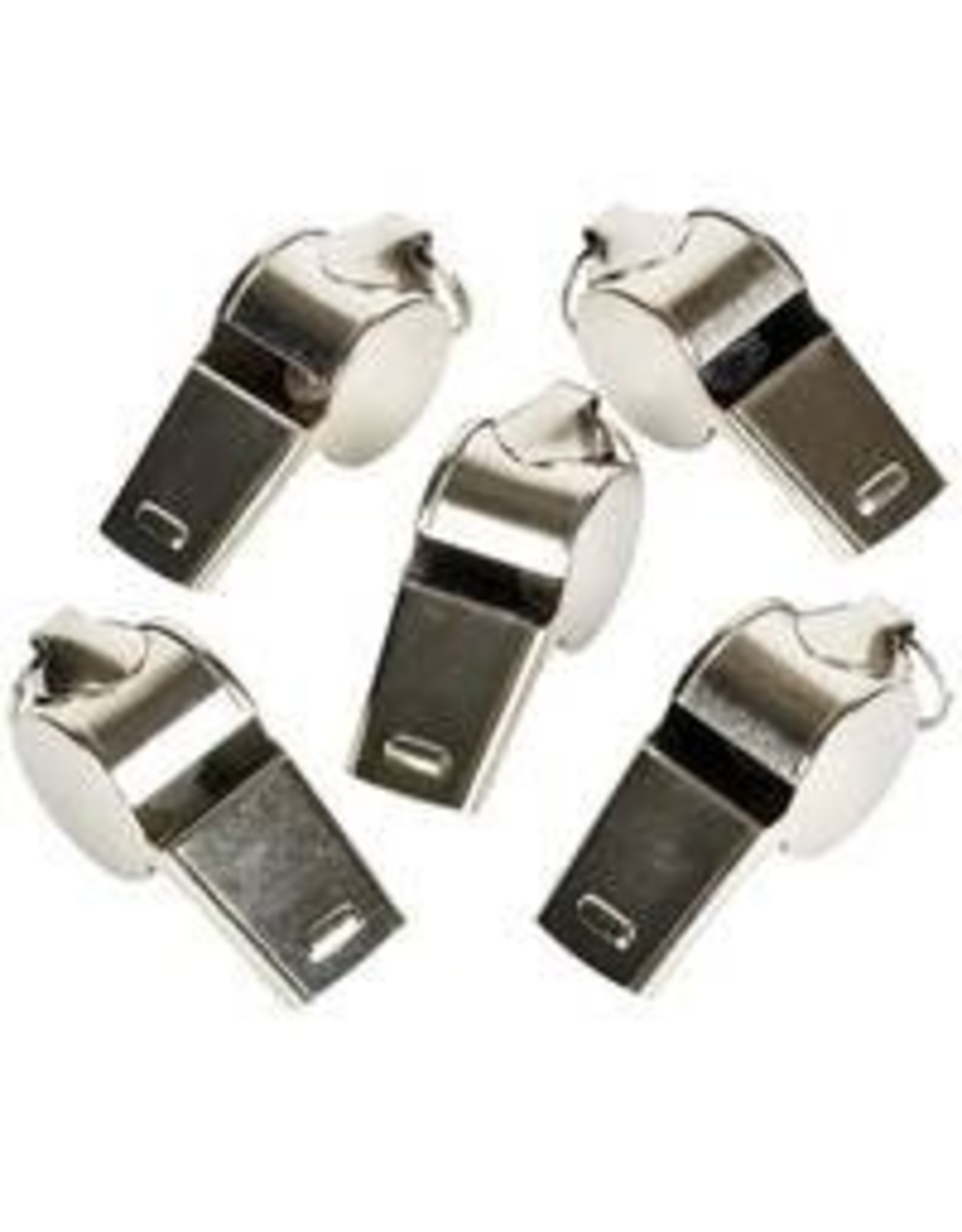 WHISTLE - METAL WITH KEY RING