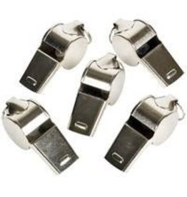 WHISTLE - METAL WITH KEY RING