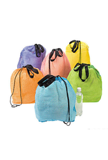 DAY-CAMP BAG MESH PULL STRING
