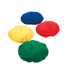 FELT BERETS  pkg/12pcs