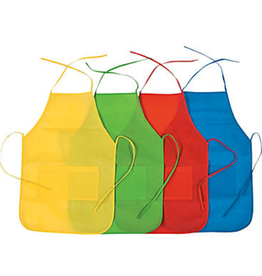 Aprons w/  Pckts asst colors 95066  Pkg/12 15.75x24.5