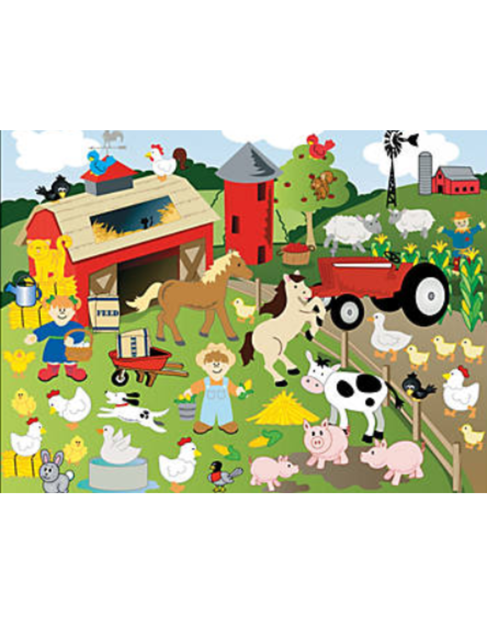 STICKER SCENE: MAKE A FARM 12/SETS