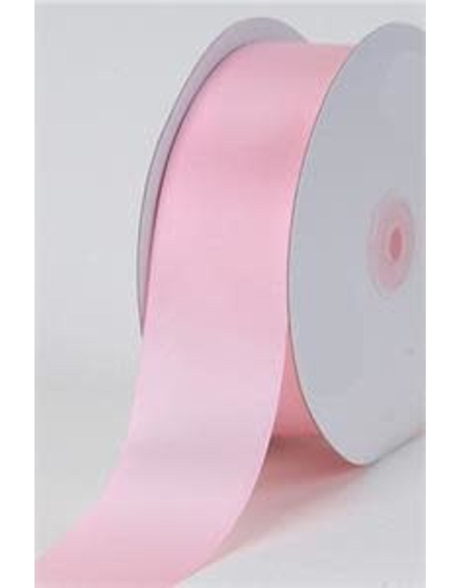 SATIN RIBBON: PINK 5/8” X25 YRD