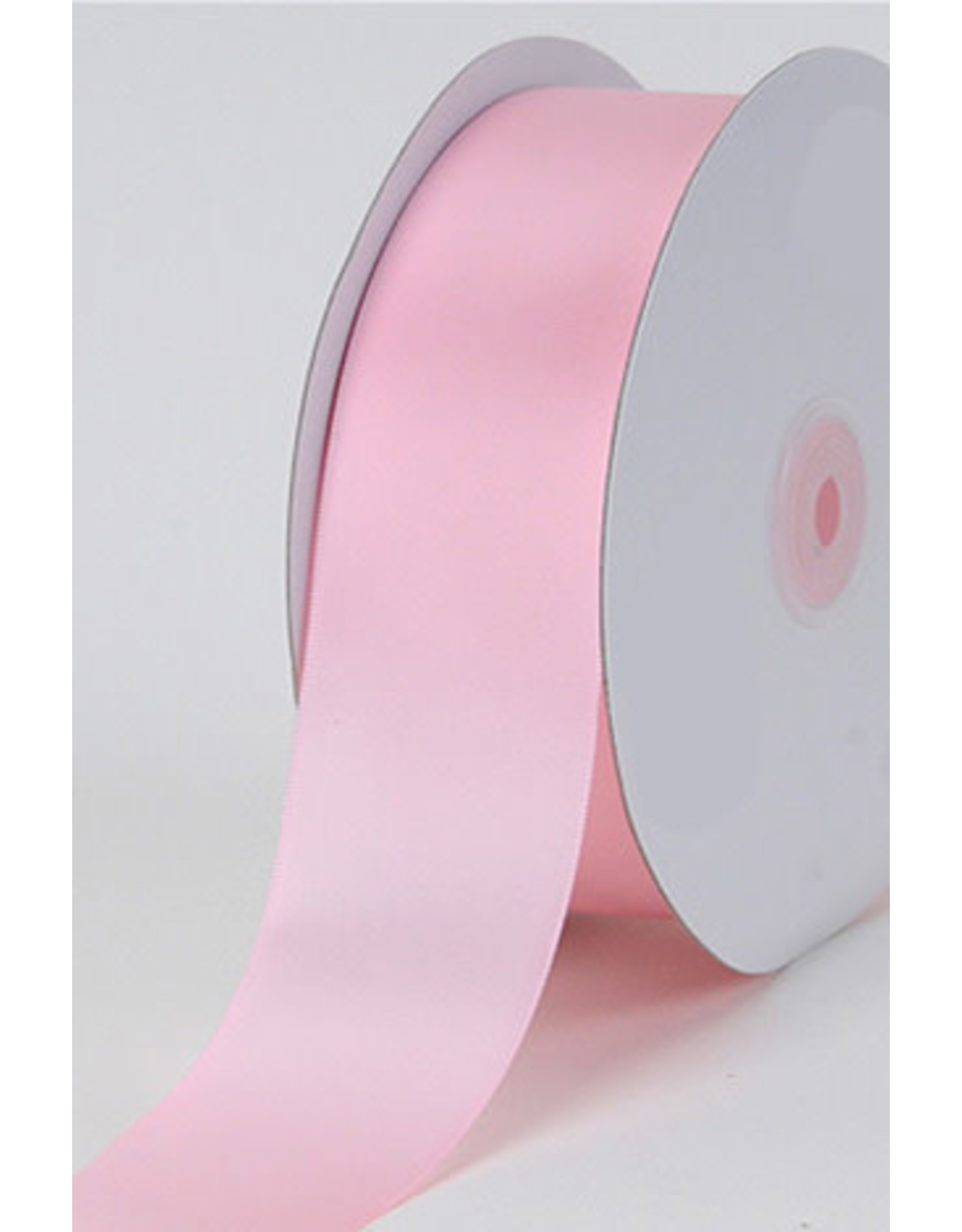 SATIN RIBBON: LT PINK 1/4" X 25YRD