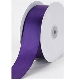 SATIN RIBBON: PURPLE 1/4" X 25 YARDS