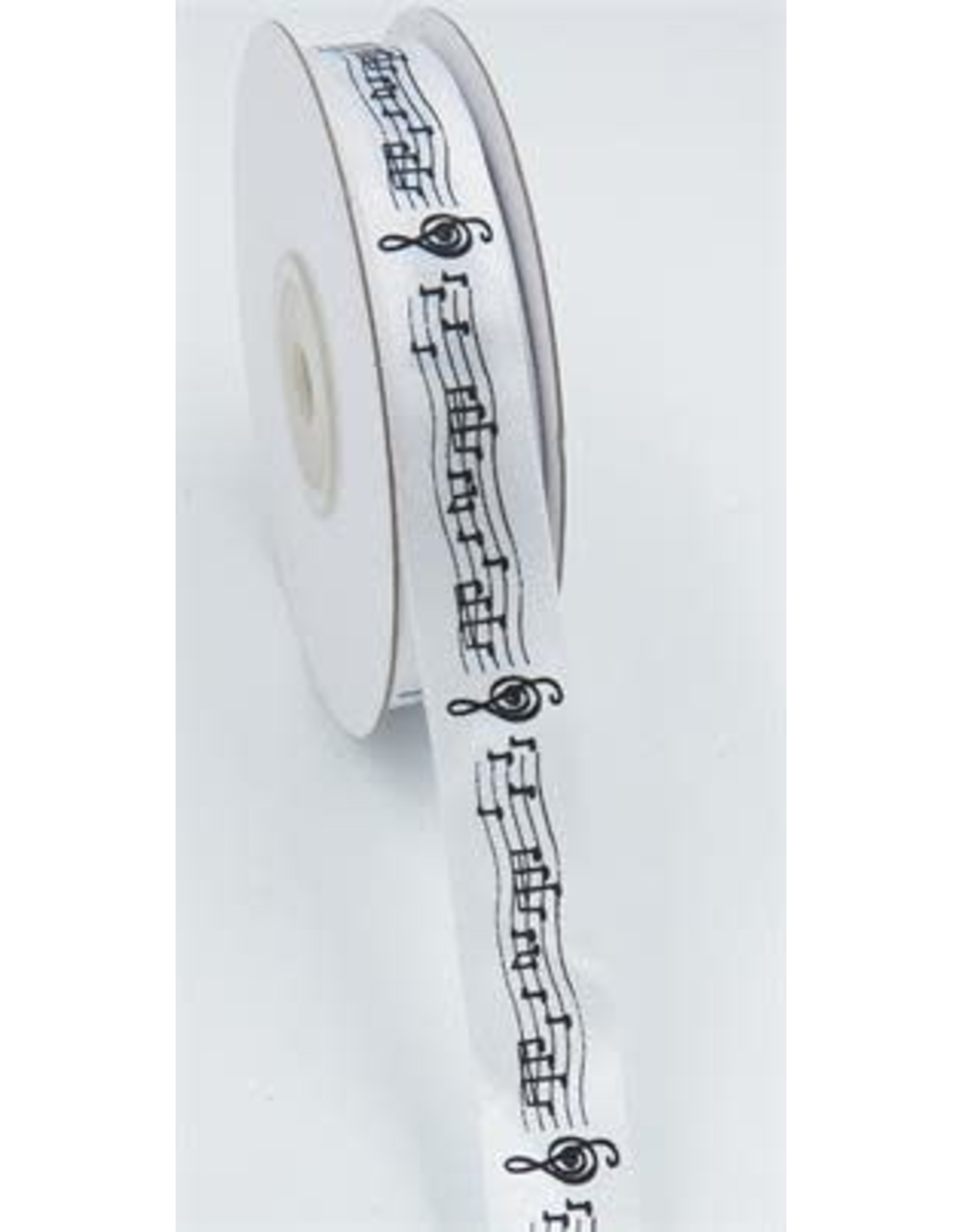 RIBBON: MUSIC NOTES 5/8"x25yrd