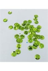 SEQUINS - 5MM - LIME GREEN 800pc