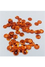 SEQUINS - 5MM - ORANGE 800PC
