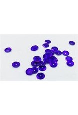SEQUINS - 5MM - PURPLE  800PC