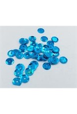 SEQUINS - 8MM - TURQUOISE 200PC