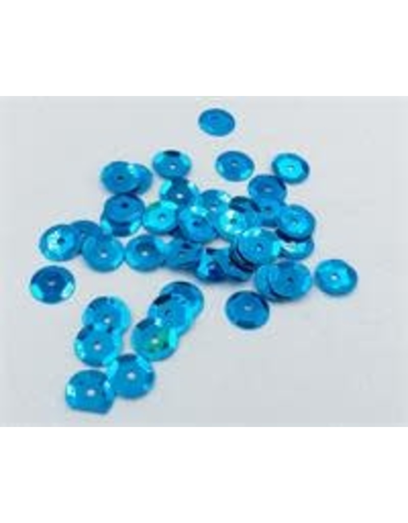 SEQUINS - 8MM - TURQUOISE 200PC