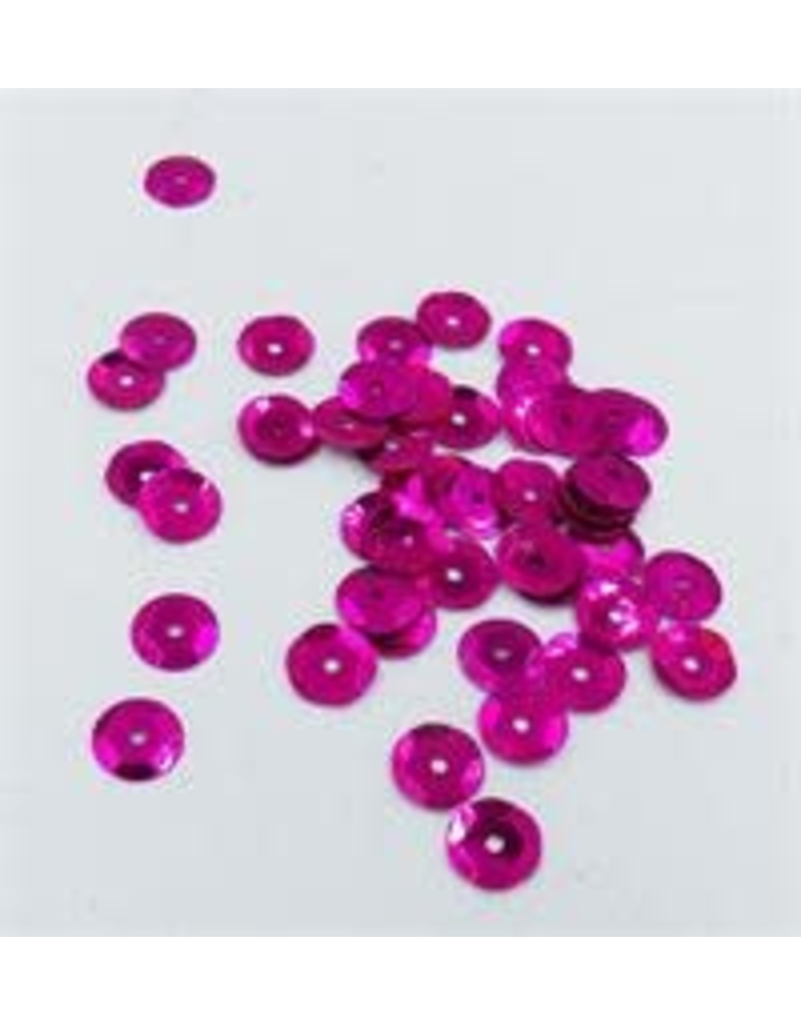 SEQUINS - 5MM - FUCHSIA  800 PC