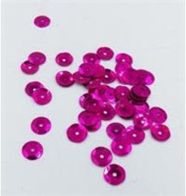 SEQUINS - 5MM - FUCHSIA  800 PC