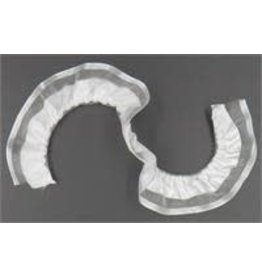 TRIM: SATIN/ORGANZA 7/8"  1YRD assorted colors