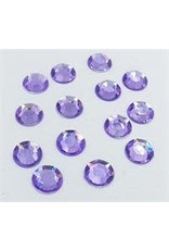 RHINESTONE: ROUND ORCHID ( PURPLE ) 14 MM - 60 PACK